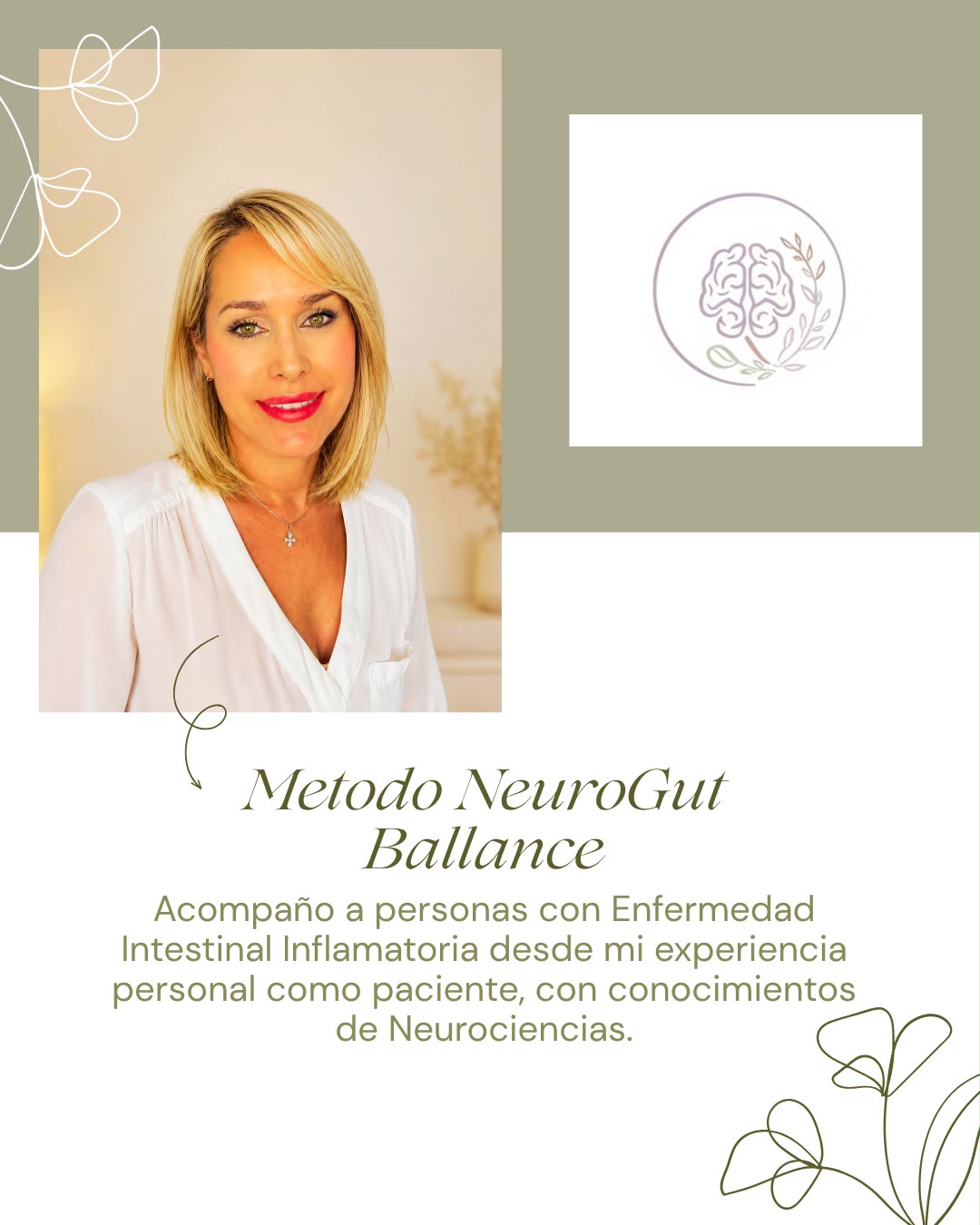 Carrusel de Instagram — Método NeuroGut Balance para Enfermedad Inflamatoria Intestinal